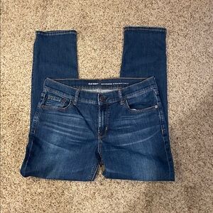 Old Navy Women's Dark Blue Boyfriend Jeans size 10